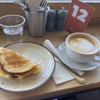 Ollie Vaughn's - Breakfast sandwich and honey lavender latte - Sandwiches Near Me - Phoenix, Arizona