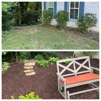 Morning Dew Landscapes - Before and after - Landscaping Near Me - Marietta, Georgia
