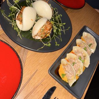 ASSET - Pork Belly Buns and oxtail dumplings - Bars Near Me - New York, New York