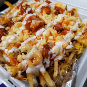 Hercules Barbecue - a tray of loaded fries - Food Trucks Near Me - Odessa, Texas