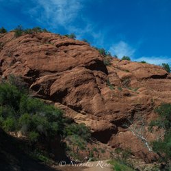 Red Rock Canyon Park - Rocks on the way out