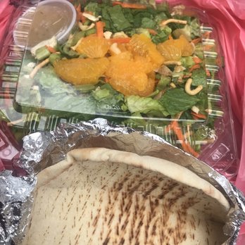 Tomato Patch - Chinese Chicken Salad, lady also gave me pita bread on side - Sandwiches Near Me - Woodland Hills, California Tomato Patch - Chinese Chicken Salad, lady also gave me pita bread on side - Sandwiches Near Me - Woodland Hills, California