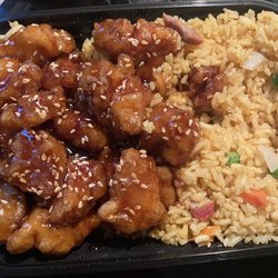 China Park - Sesame Chicken Combo Plate