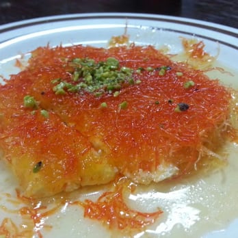 Ranosh - Off the menu dessert... like a honey and cheese something thingy... tasty. - Middle Eastern Near Me - Houston, Texas Ranosh - Off the menu dessert... like a honey and cheese something thingy... tasty. - Middle Eastern Near Me - Houston, Texas