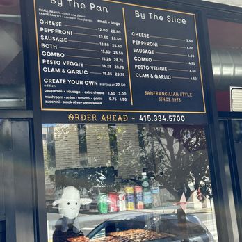 Golden Boy Pizza - Menu , 4 slice pies are a great deal in my opinion - Pizza Near Me - San Francisco, California Golden Boy Pizza - Menu , 4 slice pies are a great deal in my opinion - Pizza Near Me - San Francisco, California