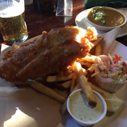 Ale Battered Fish and Chips