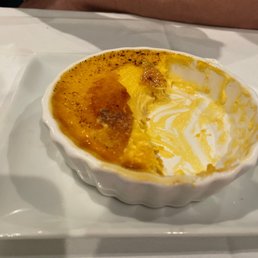 Amazing mango passion fruit crème  brûlée