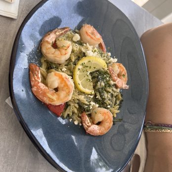 Hellenic - Shrimp orzo - Greek Near Me - East Marion, New York