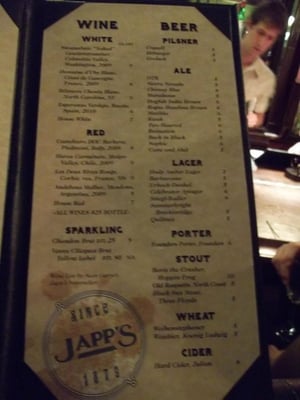 Menu photo 6 Japp's Since 1879 Cincinnati, OH Menu photo 6 Japp's Since 1879 Cincinnati, OH
