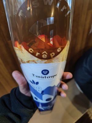 T-Swirl Crêpe by null