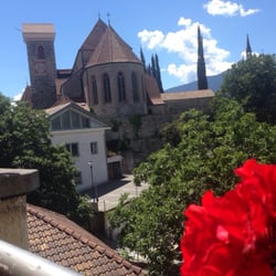 Hotel Schlosswirt - Blick von der Terrasse