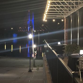 Boodalu Steak House - Outside restaurant has a great view of the river. - New American Near Me - Quincy, Illinois
