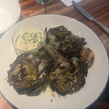 Pacific Table - Grilled artichokes - Seafood Near Me - Southlake, Texas Pacific Table - Grilled artichokes - Seafood Near Me - Southlake, Texas