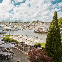 Terrace Room - Harborside patio at Terrace Room just steps away from downtown New Buffalo.