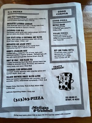 Menu photo 2 Michigan & Trumbull Detroit, MI Menu photo 2 Michigan & Trumbull Detroit, MI
