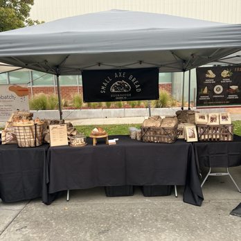Small Axe Bread - Orange Home Grown Farmers Market booth - Bakeries Near Me Small Axe Bread - Orange Home Grown Farmers Market booth - Bakeries Near Me