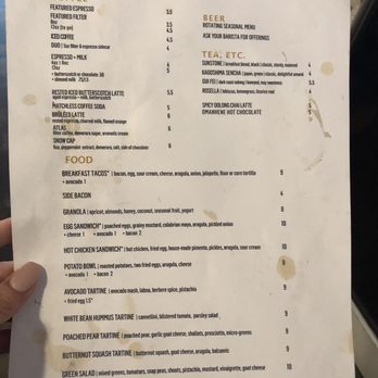 Steadfast Coffee - Menu - Coffee & Tea Near Me - Nashville, Tennessee