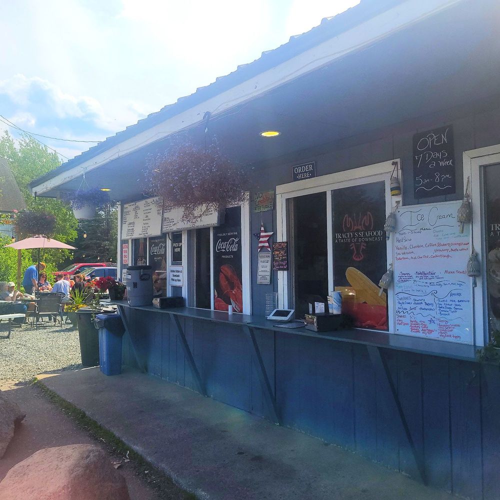 Tracy's Seafood - Outside drive up windows - Seafood Near Me - Sullivan, Maine Tracy's Seafood - Outside drive up windows - Seafood Near Me - Sullivan, Maine
