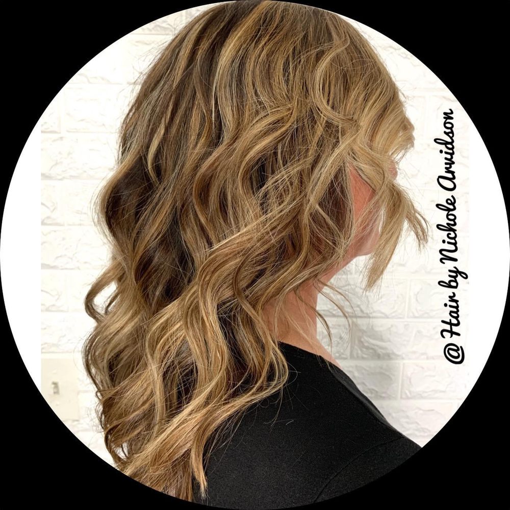 Hair By Nichole Arvidson Logo