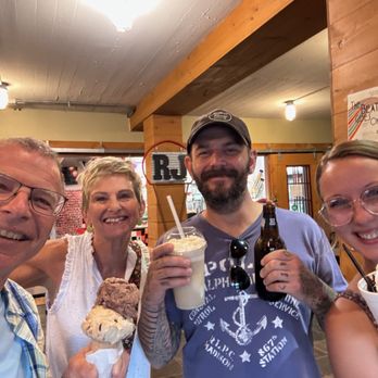 RJ Ice Cream - us with ice cream - Ice Cream & Frozen Yogurt Near Me - Elm Grove, Wisconsin