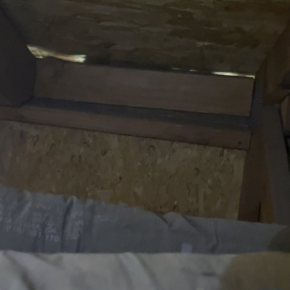 360 Rodent Control - decent size hole in the attic that was never sealed - Pest Control Near Me 360 Rodent Control - decent size hole in the attic that was never sealed - Pest Control Near Me