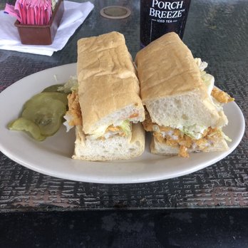 Morton's - Catfish Poboy - Seafood Near Me - Madisonville, Louisiana