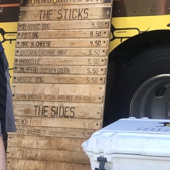 Corndoggies - Menu at the City Park food truck rally 6.2 - Food Trucks Near Me - Fort Collins, Colorado