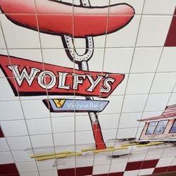 Wolfy's - Interior art