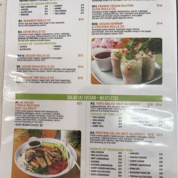 Vinh Loi Tofu - Salad and spring rolls menu - Vietnamese Near Me - Reseda, California