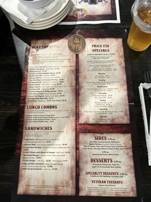 Menu photo 1 J&R's Steakhouse Rocky Point, NY Menu photo 1 J&R's Steakhouse Rocky Point, NY