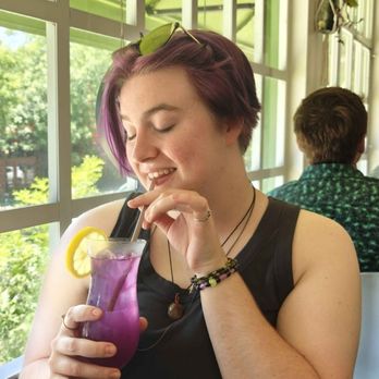 Veg Kitchen + Bar - drink matching my hair! - Vegan Near Me - Sacramento, California Veg Kitchen + Bar - drink matching my hair! - Vegan Near Me - Sacramento, California