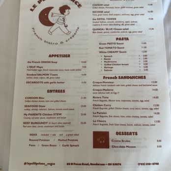 Le Petit Prince - Menu - Creperies Near Me - Henderson, Nevada Le Petit Prince - Menu - Creperies Near Me - Henderson, Nevada