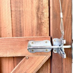 The Fence Man - Gate #2 latch
