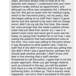 Sucheski Brian M, MD - Dr. Sucheski's initial reply to my review.