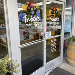 Exterior outside entrance of Frida's Taqueria Ajua - Modesto, California Exterior outside entrance of Frida's Taqueria Ajua - Modesto, California