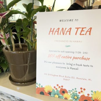 Hana Tea - Bubble Tea Near Me - Honolulu, Hawaii Hana Tea - Bubble Tea Near Me - Honolulu, Hawaii