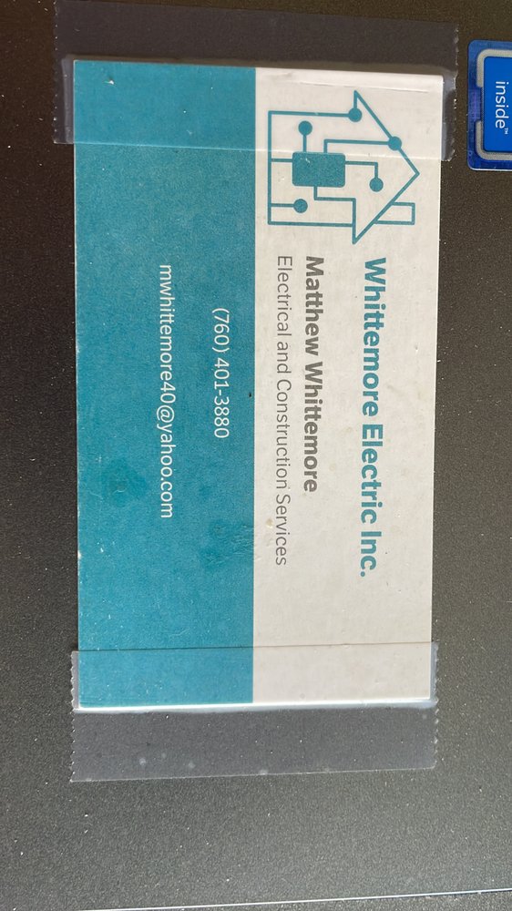 Slide of Whittemore Electric