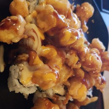 Sushi District - Kim Jong Un roll? Something like that. Was really good and good portion. - Sushi Bars Near Me - Costa Mesa, California Sushi District - Kim Jong Un roll? Something like that. Was really good and good portion. - Sushi Bars Near Me - Costa Mesa, California