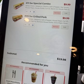 Lee’s Sandwiches - Self Ordering kiosk - Vietnamese Near Me - Worcester, Massachusetts Lee’s Sandwiches - Self Ordering kiosk - Vietnamese Near Me - Worcester, Massachusetts