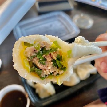 Chef Hong - Pork & Chive dumpling - Chinese Near Me - Austin, Texas Chef Hong - Pork & Chive dumpling - Chinese Near Me - Austin, Texas