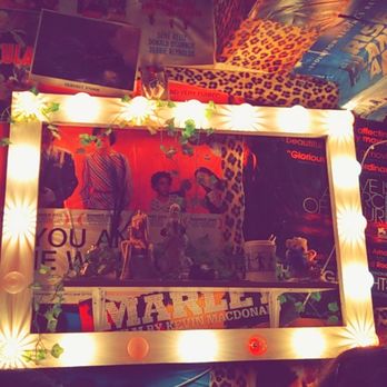 Little Nan's Bar - The walls were filled with posters - Cocktail Bars Near Me - London, XGL