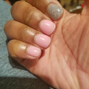 Posh Nails - Bulky & thick - like tips & acrylic were used - Nail Salons Near Me - Brooklyn, New York Posh Nails - Bulky & thick - like tips & acrylic were used - Nail Salons Near Me - Brooklyn, New York