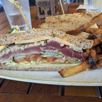 Monkeypod Kitchen by Merriman - Daily special: seared tuna melt - New American Near Me - Kihei, Hawaii Monkeypod Kitchen by Merriman - Daily special: seared tuna melt - New American Near Me - Kihei, Hawaii