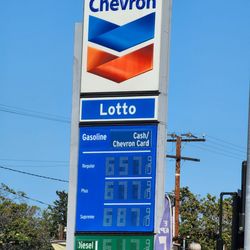Chevron - Gas prices as of 9-30-22