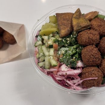 Falafel Inc - Falafel pak and falafel salad bowl - Middle Eastern Near Me - Washington, DC, District of Columbia Falafel Inc - Falafel pak and falafel salad bowl - Middle Eastern Near Me - Washington, DC, District of Columbia