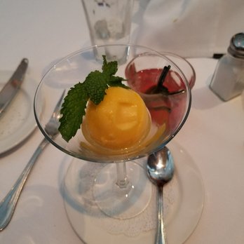 The Capital Grille - Our sorbet! - Steakhouses Near Me - Mclean, Virginia