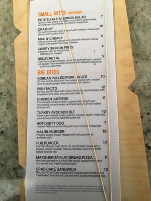 Menu photo 1 Liquid Therapy Ocean City, MD
