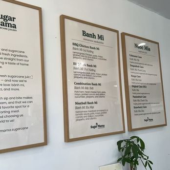 Sugarmama Sugarcane - Menu - Juice Bars & Smoothies Near Me - Hayward, California