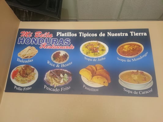 Menu photo 3 Mi Bella Honduras Rialto, CA Menu photo 3 Mi Bella Honduras Rialto, CA
