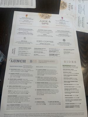 Menu photo 1 First Watch Raleigh, NC